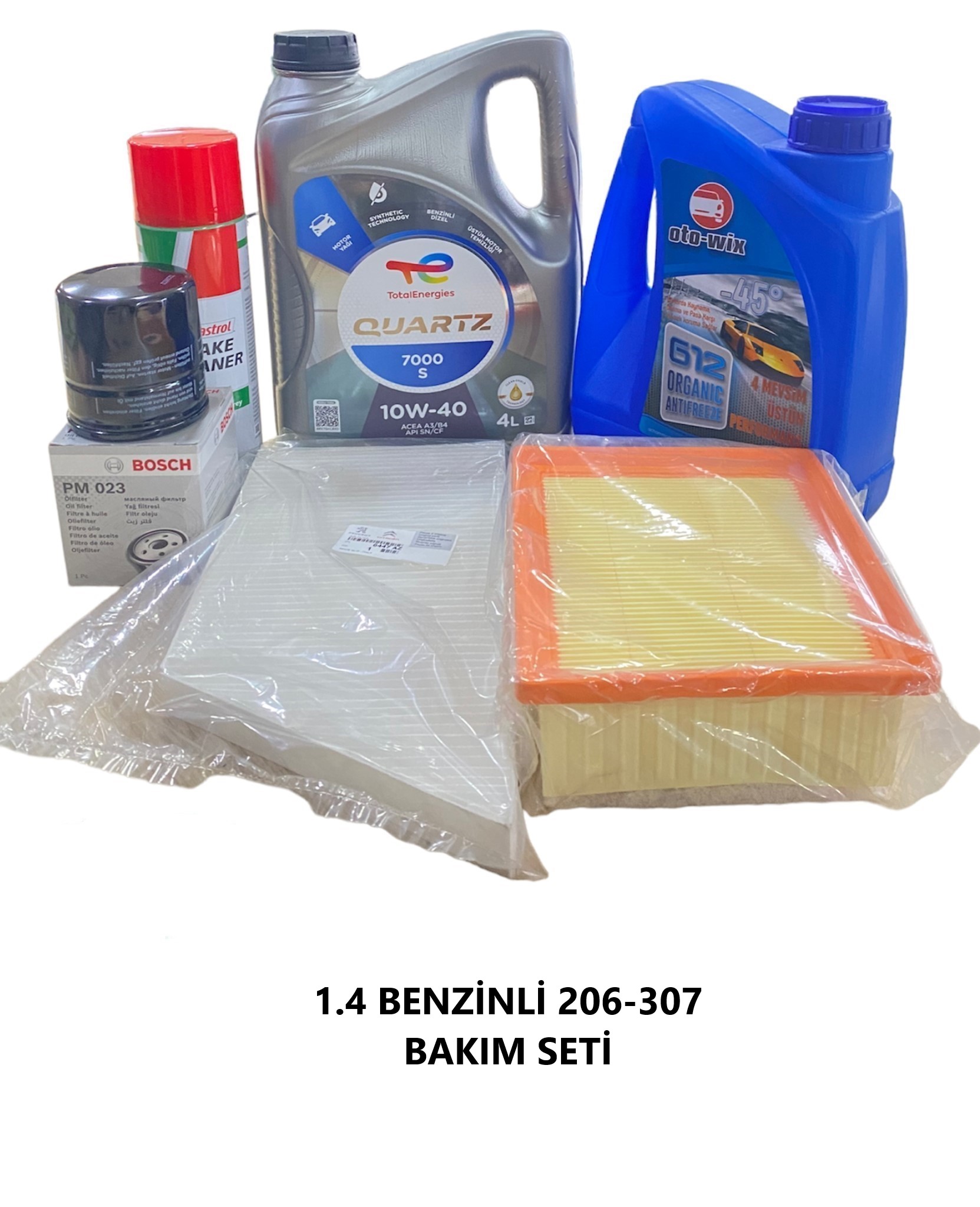 1.4 HDI BENZİNLİ BAKIM SETİ 206-307