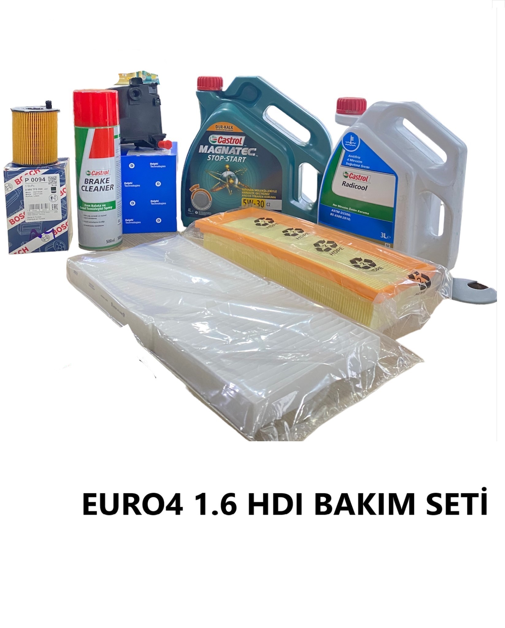 EURO4 1.6 HDI BAKIM SETİ