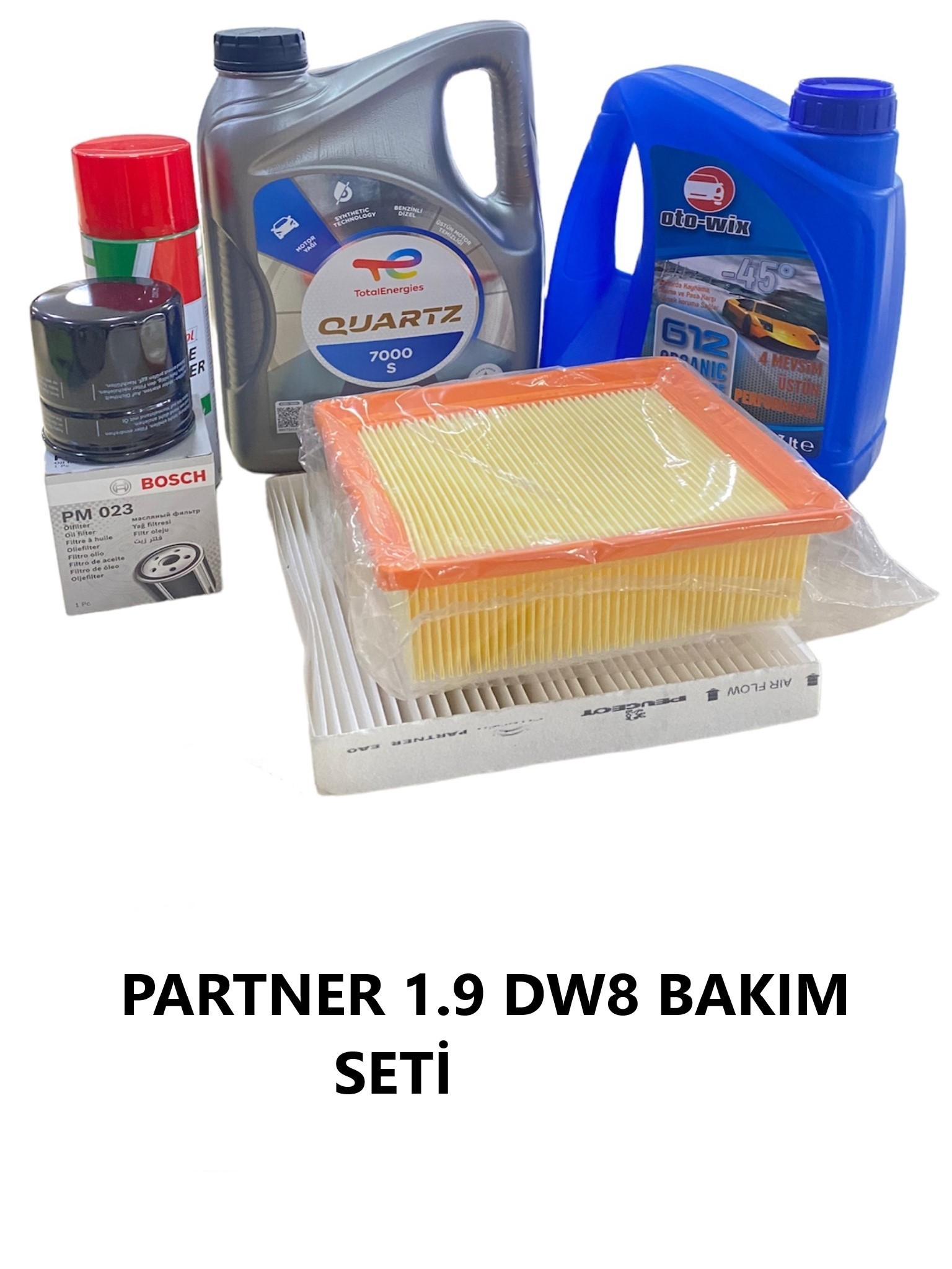 1.9 DW8 PARTNER BAKIM SETİ
