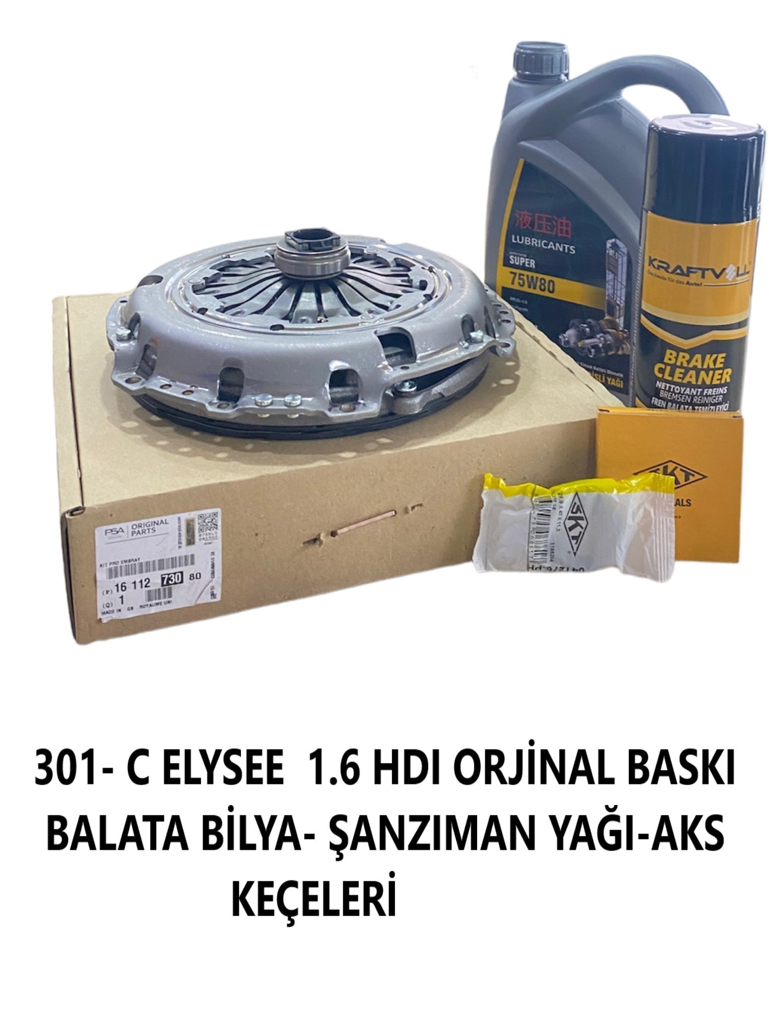 1.6 HDI BASKI BALATA SET