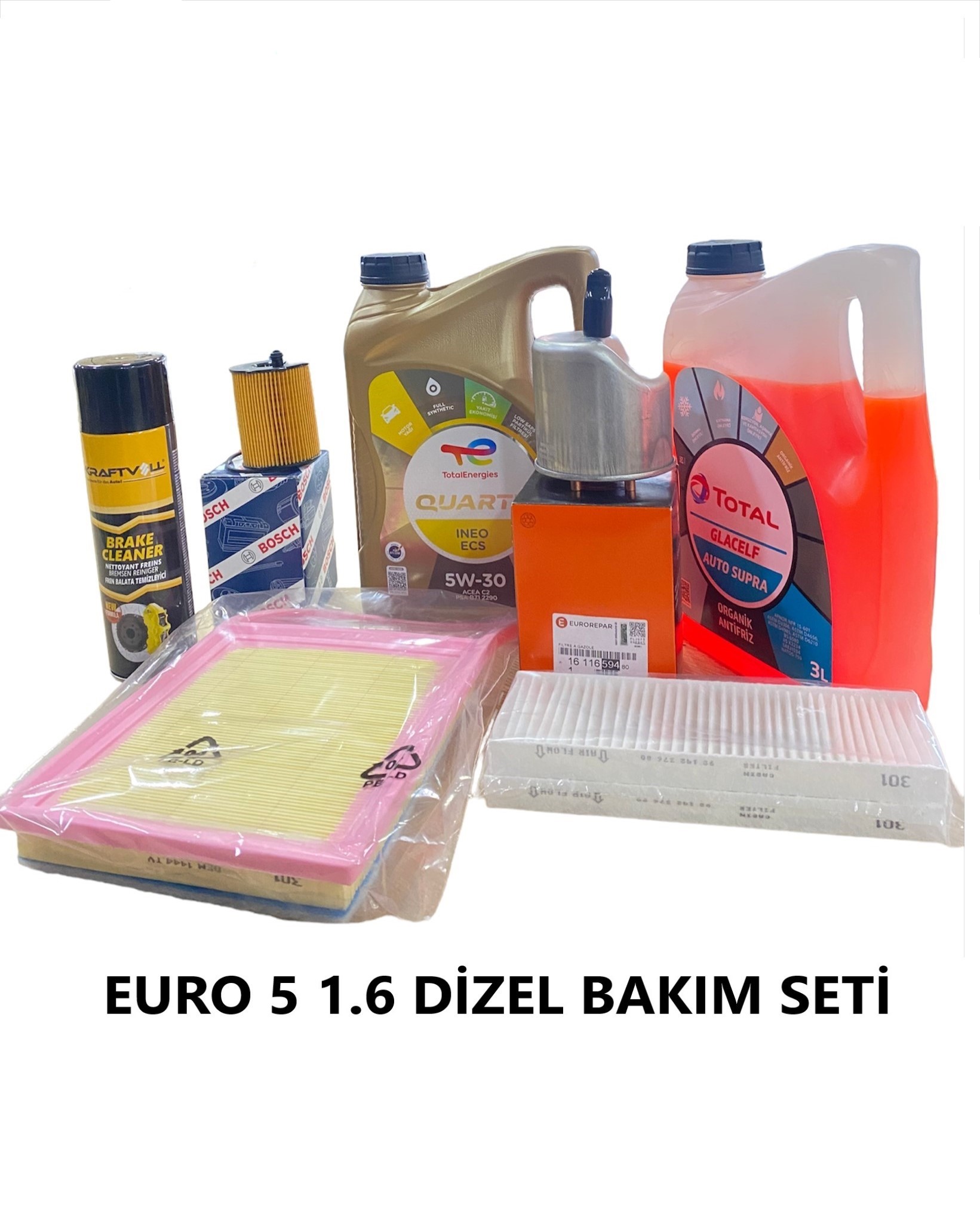 EURO5 1.6 DİZEL BAKIM SETİ