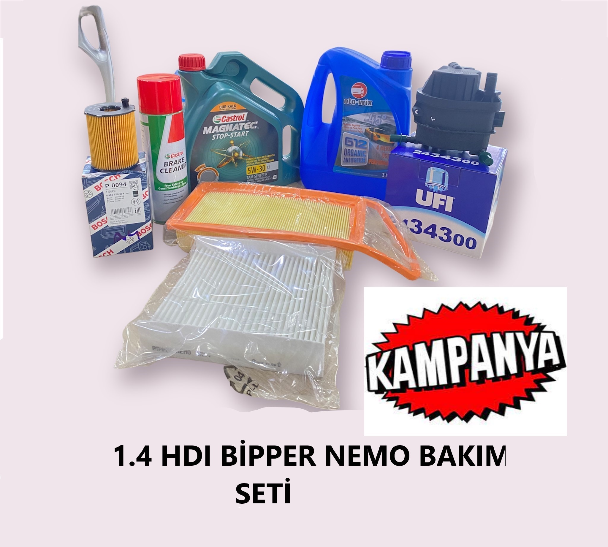 1.4 HDI BAKIM SETİ